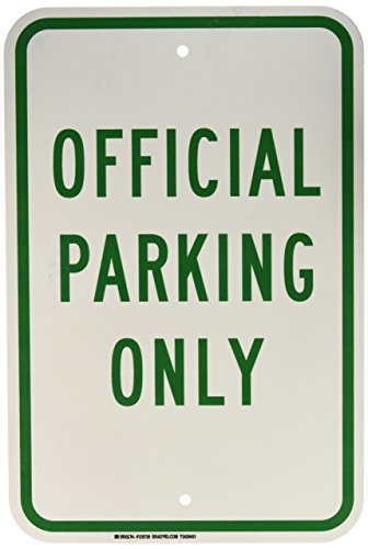 Panneau de signalisation parking de 45,7 cm Brady 129739 pour délimiter les voies