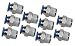 10 Pcs 1/4" Tube x 1/4" NPT push to connect fitting
