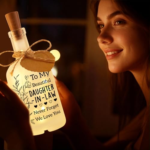 Sayregifty Daughter in Law Gifts - LED Bottle Decorative Light, Daughter in Law Birthday Gifts, Birthday & Christmas Presents for Daughter-in-Law - Image 5
