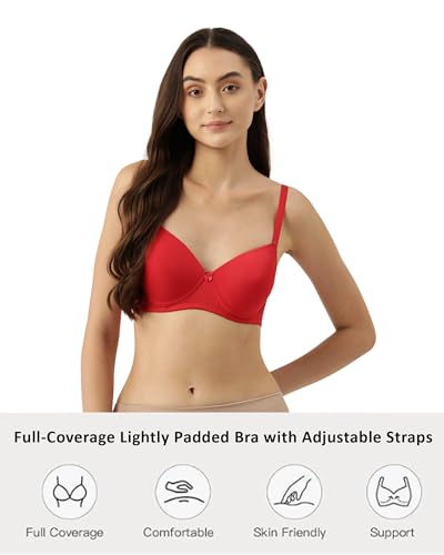 Image of LEADING LADY Women's Printed & Solid Lightly Padded T-Shirt Bra