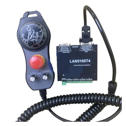 HUAYONGSS CNC Controller Kit Stepper Driver Integrated With The 4-Axis Ethernet Control Card Integrated With Driver, With MPG(LAN5160T4) - Image 5