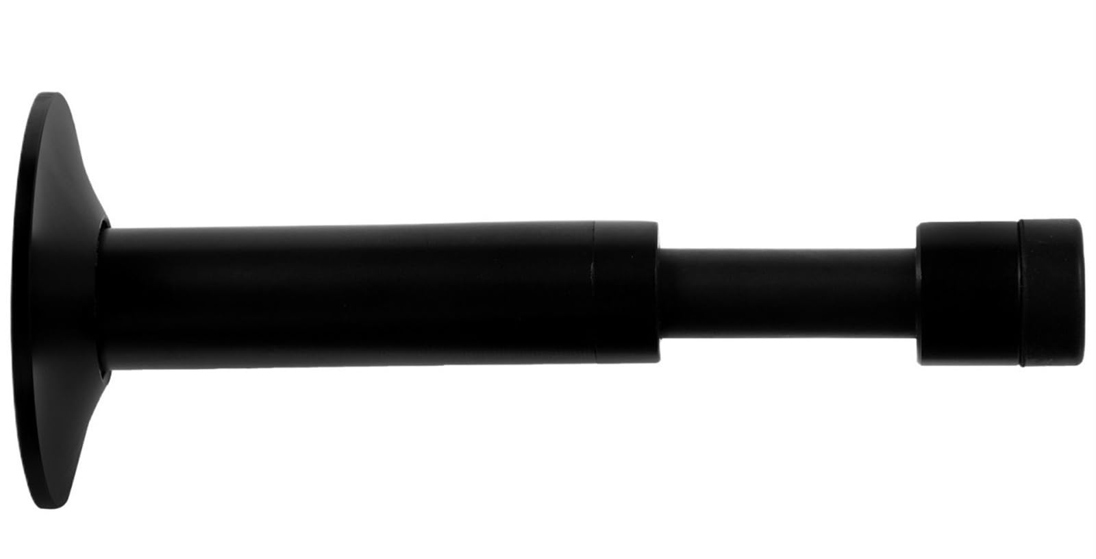 Butée de porte magnétique en alliage d'aluminium robuste avec tampon hydraulique