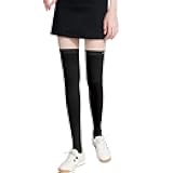 Summer Sun Protection Golf Socks UPF 50+,Ice Silk Breathable Cool Long Thigh High Socks for School,Daily Wear,Cosplay.