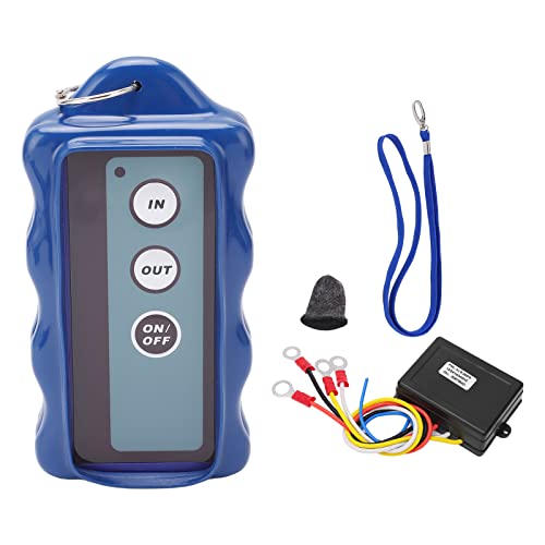 Ensemble de Contrôleur de Treuil, Contrôleur de Treuil électrique à Télécommande Universelle sans Fil avec Récepteur 434MHZ pour Camion ATV