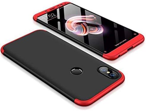 Johra GKK_BlackandRed_Redmi_Y2 Cover Case for Xiaomi Mi Redmi Y2 (Black/Red)