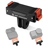 K&F CONCEPT Magnethalterung Schnellwechsel-Adapterhalterung für DJI Osmo Nano/Action 6, Erweiterungsadapter, Magnetverschlusshalterung für Stativ, Selfie Stick, Action-Kamera-Zubehör(1 Stück)
