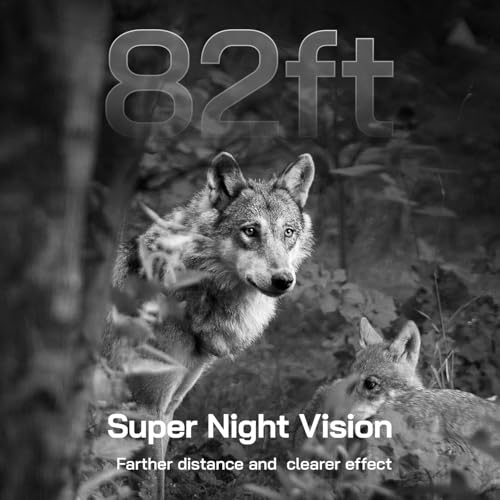 WOLFANG 4G LTE Cellular Wildlife Camera Solar Powered, 7800 mAh Battery, 2.5K Cellular Trail Camera with APP Control Built-in SIM No-Glow Night Vision 0.2s Trigger Motion Activated Waterproof - Image 7