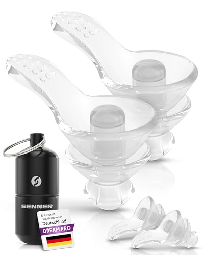 Senner ® DreamPro - Ohrstöpsel für ruhigen Schlaf - Gehörschutz ideal...