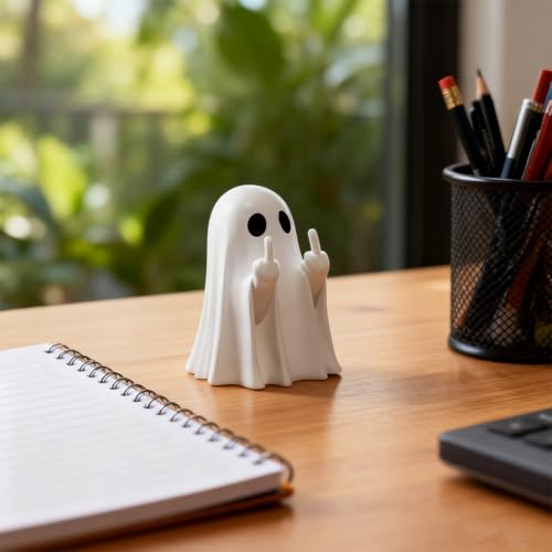 Homorro Home Decoracion Hogar Casa para Mesa Figuras Decorativas Adornos Accesorios Interior Casa Salon Encima Cabecero Cama Baño Estanteria Fiesta Complementos Chucherias Fantasma Manualidades Miedo