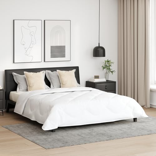 Fasba Edredón de Todas Las Estaciones 3 pcs Blanco 200 x 200 cm