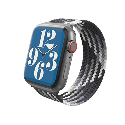 ZAGG Gear4 �ґg �L�k�� �\�����[�v�o���h - SM ? Storm - Apple Watch 38mm 40 mm 41mm �L�k�X�g���b�v���X�g�o���h iWatch Series 7/6/SE/5/4/3/2/1�p S (705009487