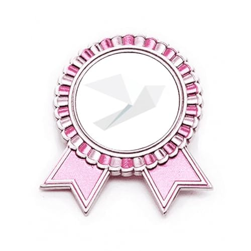 Broche pigeon blanc métal rose Origa M, épingle à vêtement originale pour veste et sac