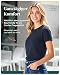 Bea 3er Pack T Shirt Damen Besonders Weich | Entspannte Reguläre Passform, Mittleres Gewicht, 100% Baumwolle Tshirt Damen