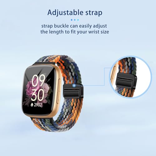 Correa de nylon para reloj Quican/Tensky GTX20 ajustable miniatura 6