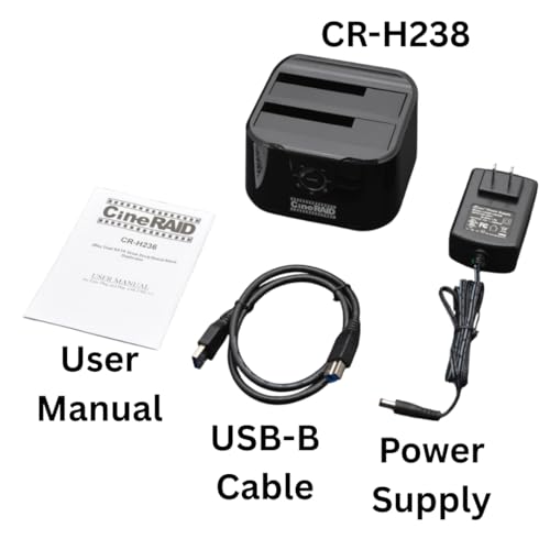 Docking Station CR-H236 USB 3.2 Gen 1 para discos SATA miniatura 6