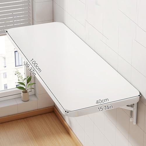 Établi mural pliable robuste avec fixation facile pour bureau