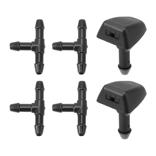 Partuto Kit De Boquillas De Lavado De Parabrisas Para Volvo C30 2007-2013 Boquillas De Pulverización De Parabrisas Chorro De Lavado De Limpiaparabrisas No.30655605 4 Pcs