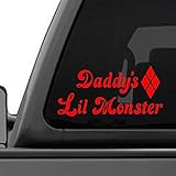 Signage Cafe Harley Quinn - 8' Daddy's Lil Monster - Suicide Squad Movie (Red)