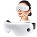 Produktbild Bellelife Elektrisches Augenmassagegerät Mit, Augen Massagegerät Vibrationsmassage-Augenmaske mit Wärmefunktion Luftverdichtung Musik, 5 Massagemodus Augentherapie zur Linderung von Augenschmerzen