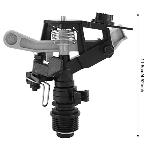 2Pcs Irrigation Sprinkler Nozzle,Rotating Garden Irrigation Middle Distance Water Sprayer Engineering Plastics Water Spray Sprinkler Head For Garden Lawn #TOP6