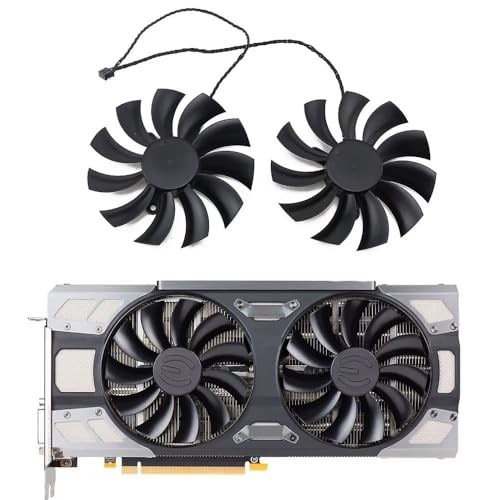 Ventilador de GPU de 95 mm para tarjetas EVGA GTX con disipación eficiente y bajo nivel de ruido