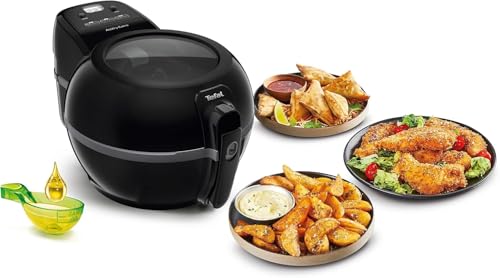 Las Mejores Freidoras sin Aceite para 4 Personas - Análisis y Comparativa 6 Tefal FZ7228 Freidora de aire sana, Poco aceite, No olor, 300 recetas saludables cocina, Capacidad 1.2 kg