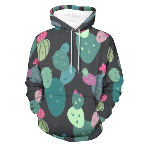 Sweatshirt Pull Cactus Vert pour homme femme adepte de mode streetwear