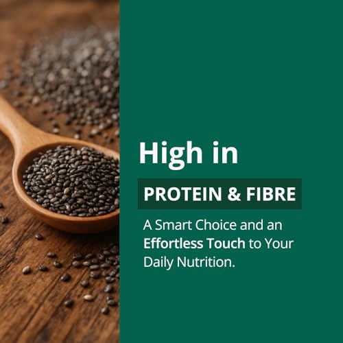 Intenson Chiasamen, 1000 g, Natürlich reich an Ballaststoffen und pflanzlichem Protein, Vegan, Glutenfrei, Ohne Zuckerzusatz, GMO-frei