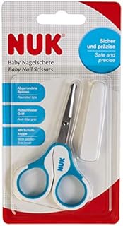 NUK Baby Nail Scissors, Safe and Precise, 1 Piece