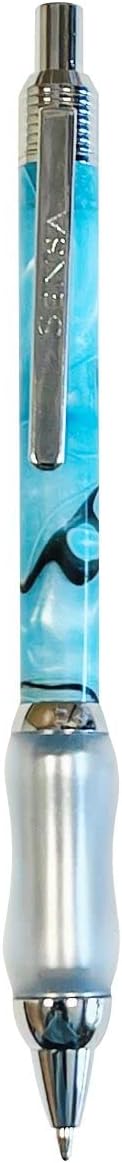 "CLICK Retractable Ballpoint Pen (Lapis Blue Pearl)