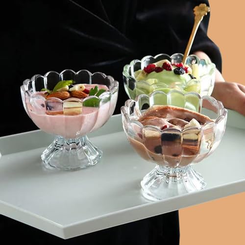Bols en verre de qualité supérieure | Verre robuste pour art de la table - 6 pcs - 5