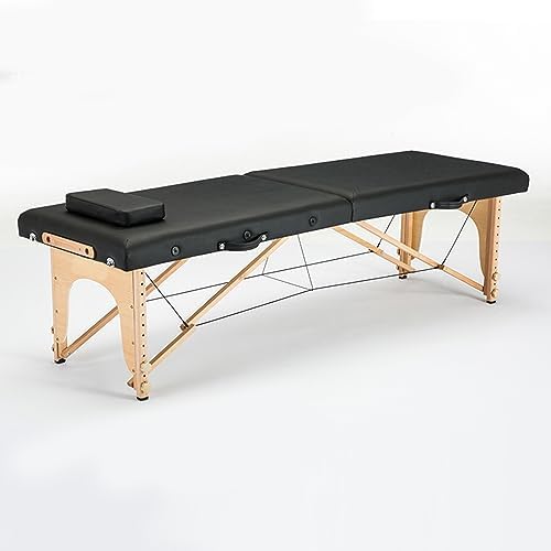 Klappbare tragbare Massageliege – Professionelle Behandlungs-, Chiropraktik- und Untersuchungsliege mit perforiertem Komfortdesign