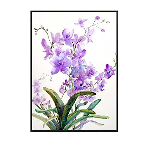 Broderie diamant orchidée kit complet 5D grand format 50x120cm pour loisirs créatifs