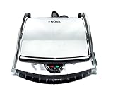 Nova NT 233 HDG 750-Watt 4-Slice Grill Sandwich Maker (Black/Grey)