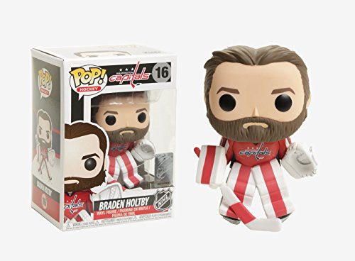 Funko Pop Nhl 21352 Braden Holtby (Home Jersey) Collectible Vinyl Figure