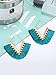 12 Pairs Statement Tassel Earrings Hoop Tassel Earrings Bohemian Geometric Handmade Earrings for Women(Chic Style)