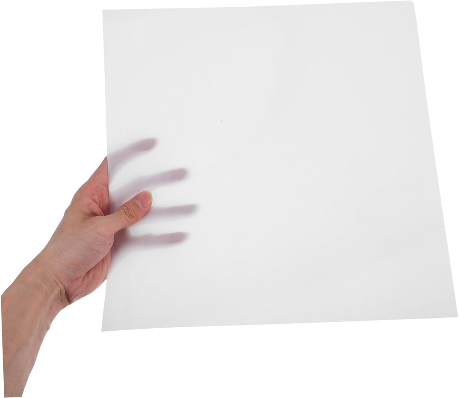 Housoutil 12x12 Inch Translucent PET Stencil Sheets 15-Piece Set for DIY Crafting and Cutting Machines Blank Template Material for Art Projects