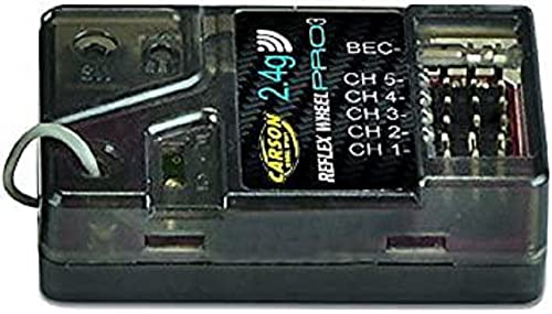 Récepteur Reflex Wheel Pro 3 Carson 500501535 2,4 GHz BEC pièce détachée voiture RC