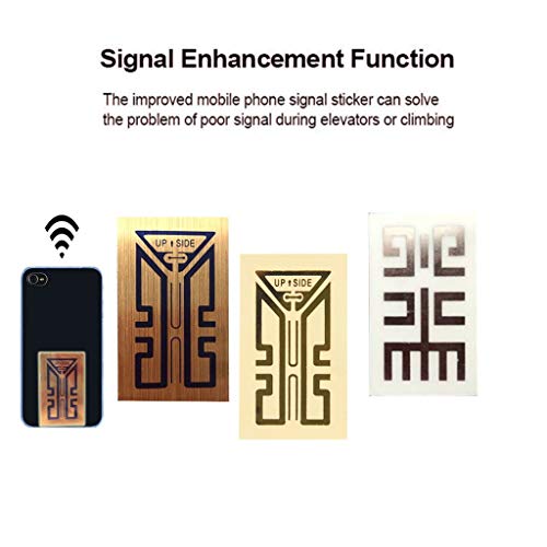 YU-NIYUT 10 unidades de adesivos de aumento de sinal de telefone celular, estimulador de sinal para