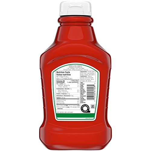 Image of HEINZ Ketchup Fridge Fit-2 Pack, 2.5 Litres /84.56 Fluid Ounces {Imported from Canada}