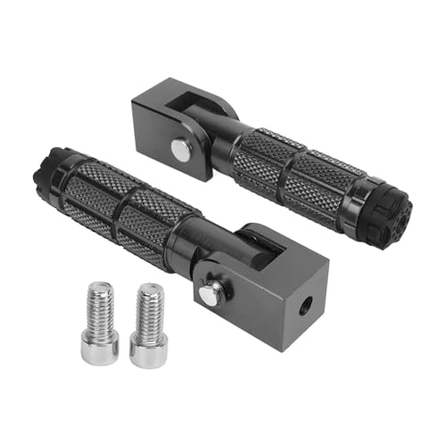 Repose-pieds pliables M8 universels en aluminium pour moto et quad