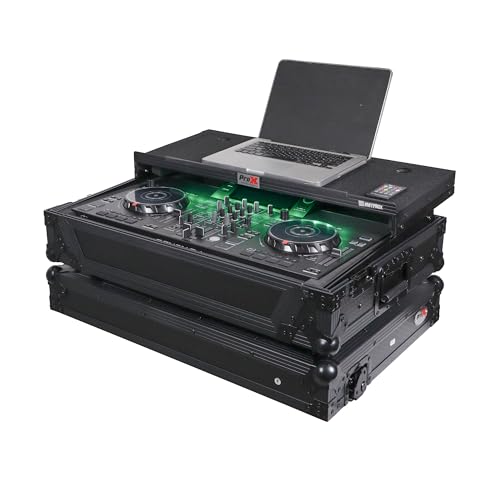 ProX XS-SCLIVE2 LTBL ATA Case For Denon SC Live 2 Control w/Shelf+Rack Space+LED, Black - Thumbnail 2