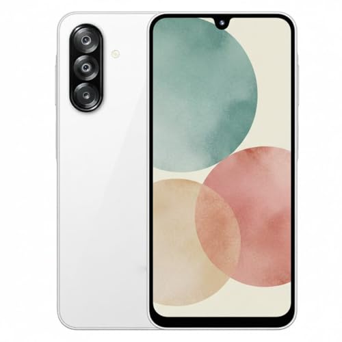 Samsung Galaxy A26 5G Ai (for Tmobile Mint Tello & Global) (128GB + 6GB) Version Latina NFC Unlocked SM-A266M/DS 6.6 120Hz 50MP Triple (White SM-A266M)
