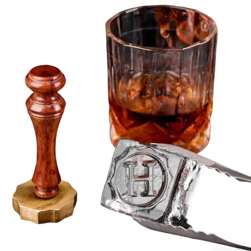 Moldes Personalizados para Cubos de Hielo, Sello Grabado de Latón miniatura 1