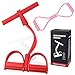 O-Kinee Bande de Resistance Fitness, Sit Up Bodybuilding Expander, Élastique Tension Pied de Pédale, Rameur Elastique, Corde de Tension Multifonctionnelle, Kit Elastique Musculation, pour Gym, Yoga