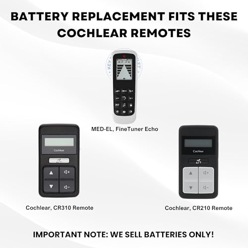 Kit de 2 pilas CR2032 para mando Cochlear Remote miniatura 2