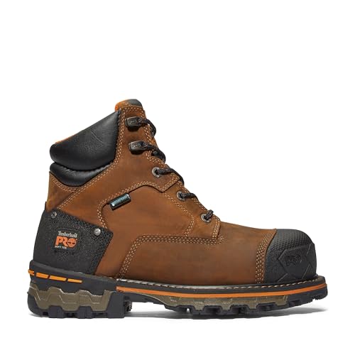 Timberland PRO Timberland PRO Men's Boondock 6 Inch Soft Toe Waterproof Industrial Work Boot, Brown-2024 NEW, 10.5 M US