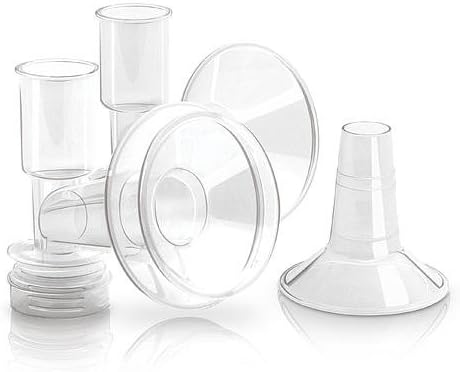 Ameda CUSTOM Fit Breast Flanges XXLarge & XLarge - 2 Sets per Box - 17358M