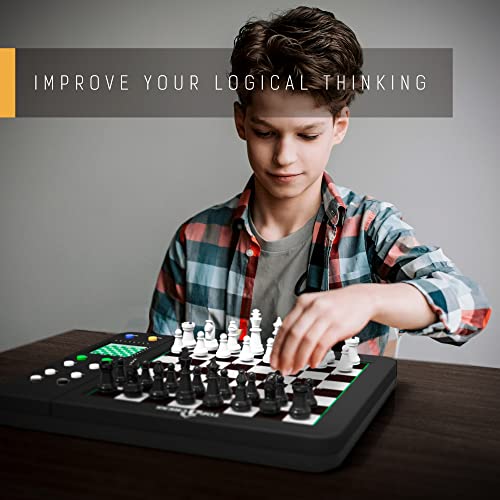Juego de Ajedrez Electrónico QS200 con Piezas Magnéticas miniatura 4