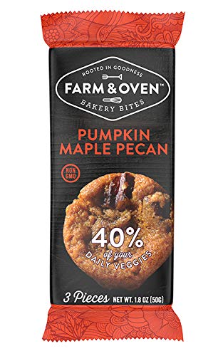 Farm & Oven Pumpkin Maple Pecan Bakery Bites - 12 Pack. Bites of pumpkin bread.
